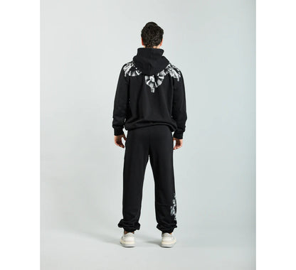 Felpa Cappuccio Con Zip Marcelo Burlon Pitone