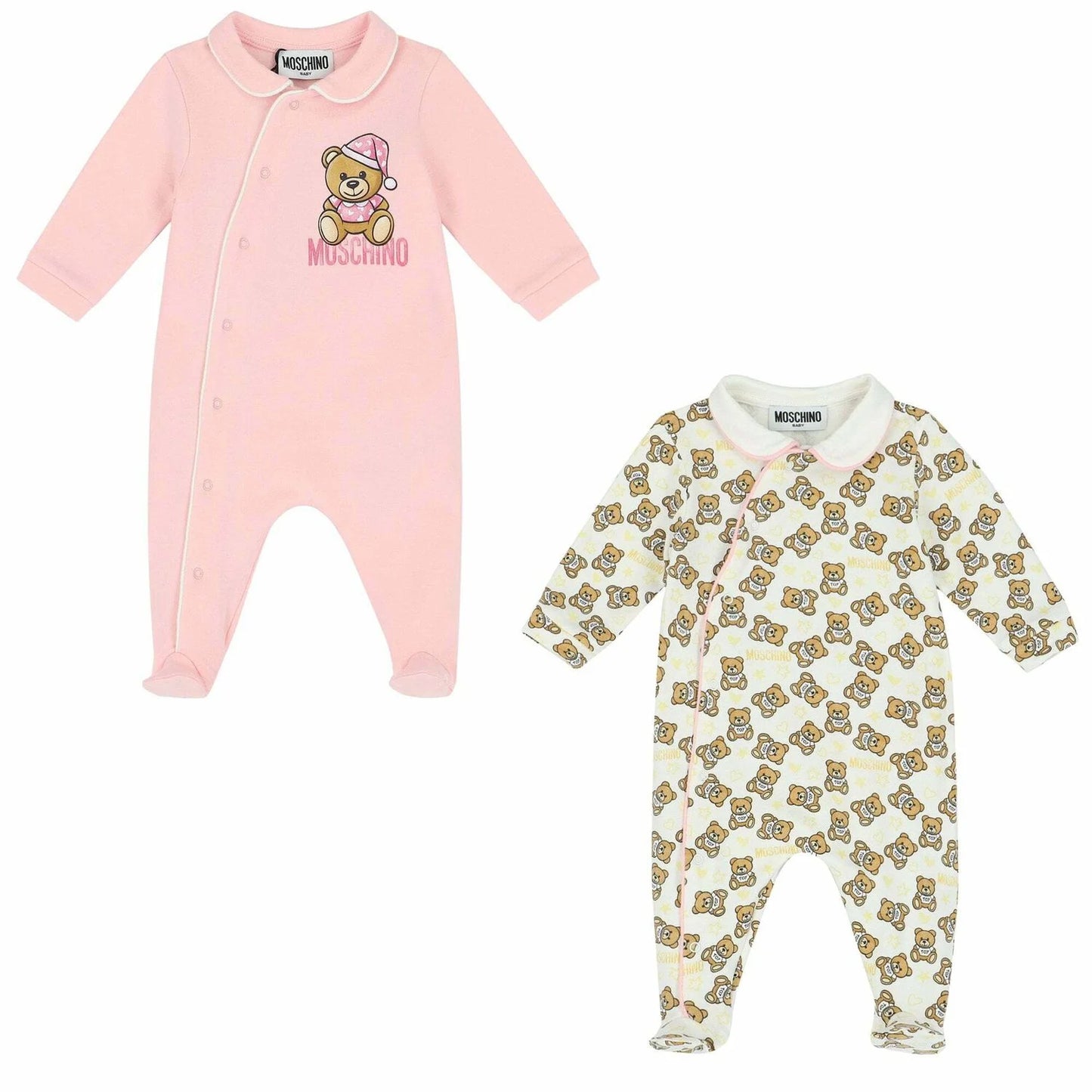 Set tutina Moschino neonata cotone caldo