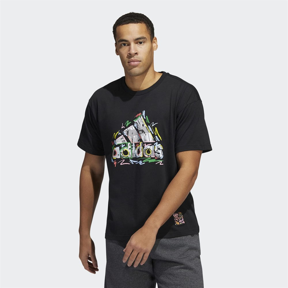 T-shirt uomo Adidas logata