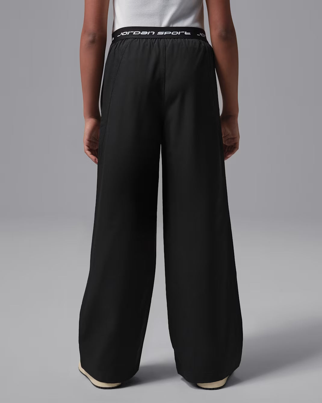 Pantalone jordan in tessuto per bambina