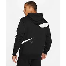 Felpa Nike uomo swoosh felpata