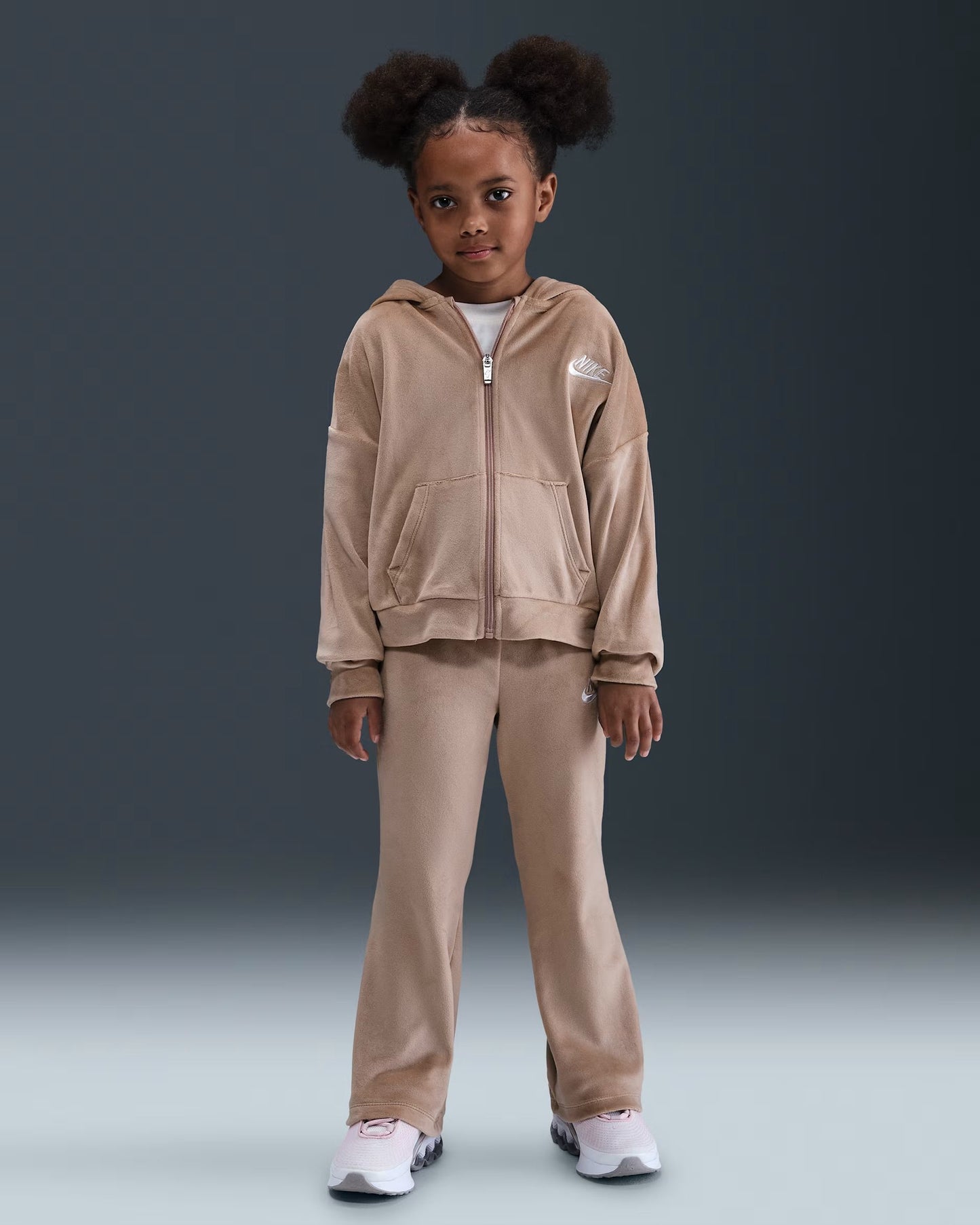 Tuta Nike bambina in velluto