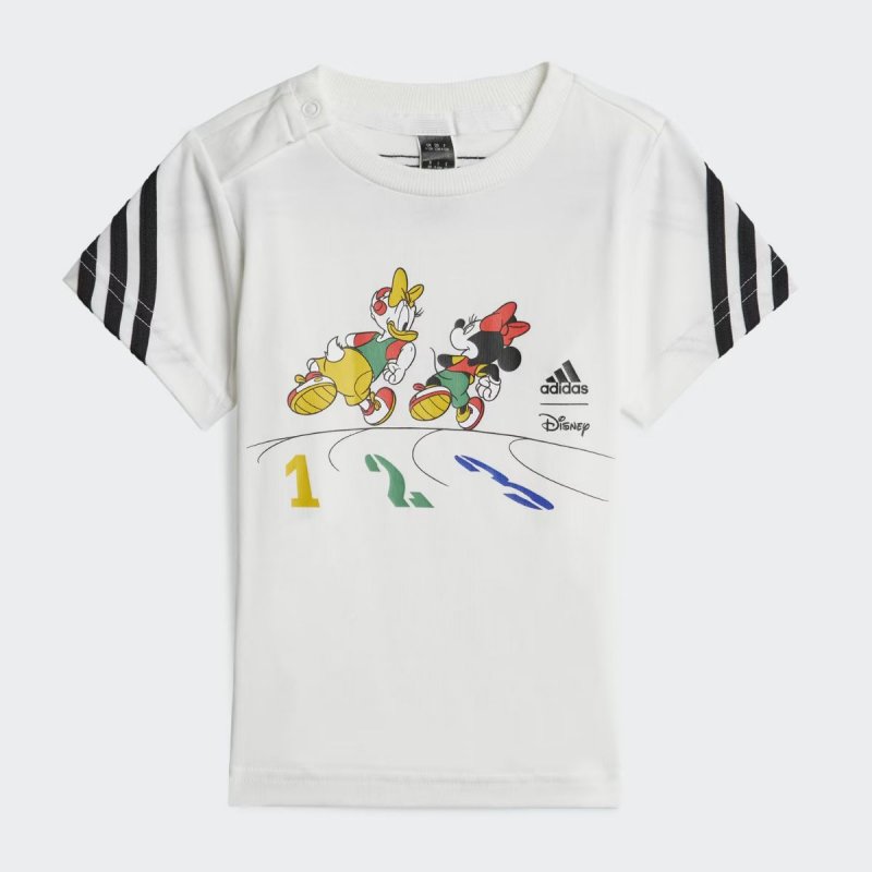 T-shirt Adidas Disney Minnie E Daisy Bambina