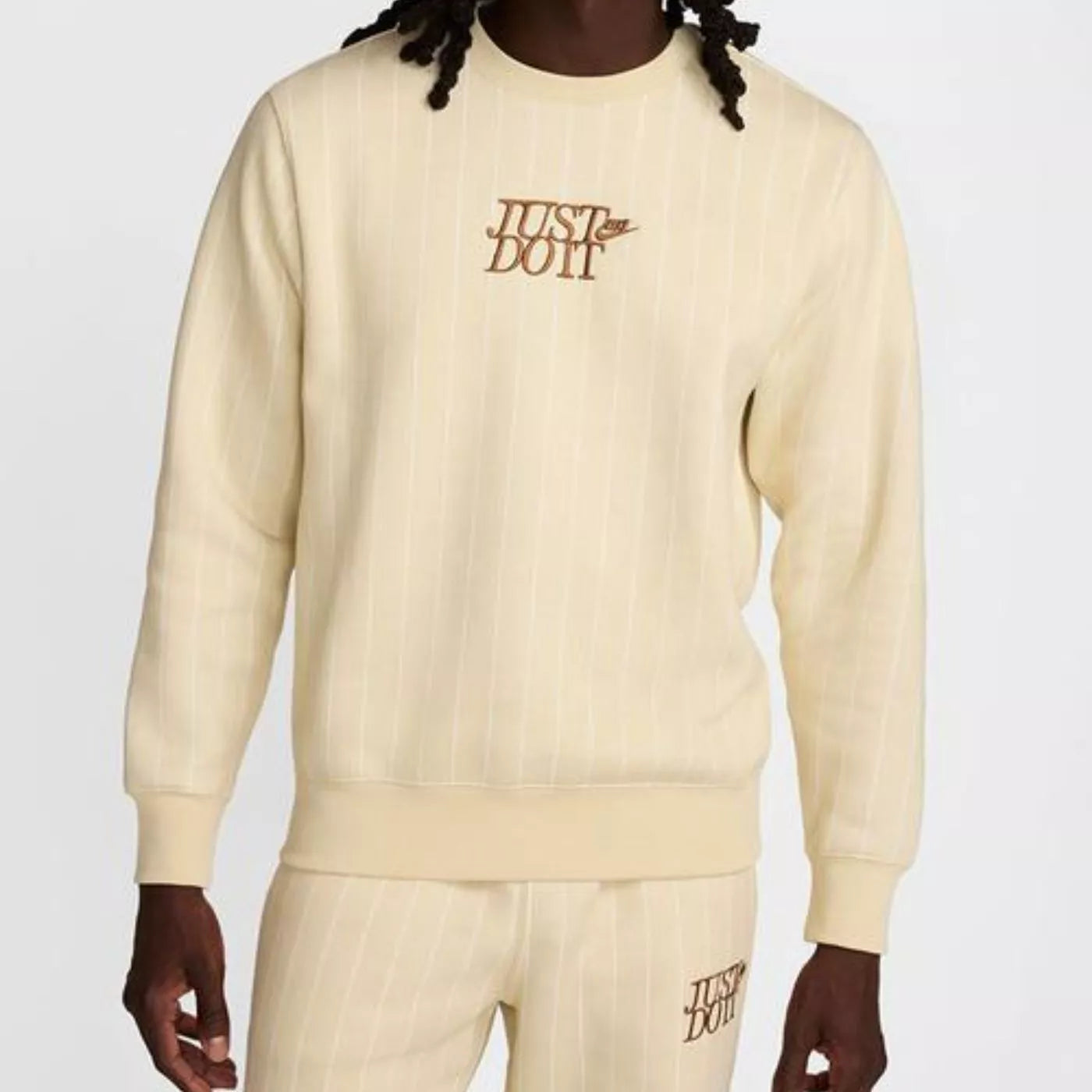 Felpa Nike uomo girocollo felpata