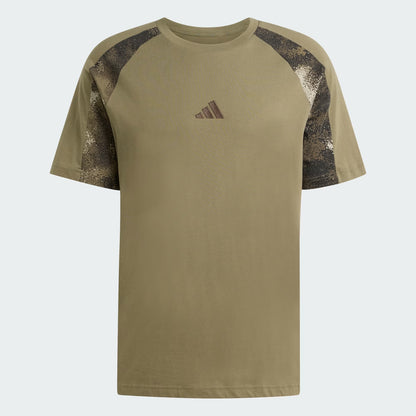 T-shirt Adidas uomo casual camo
