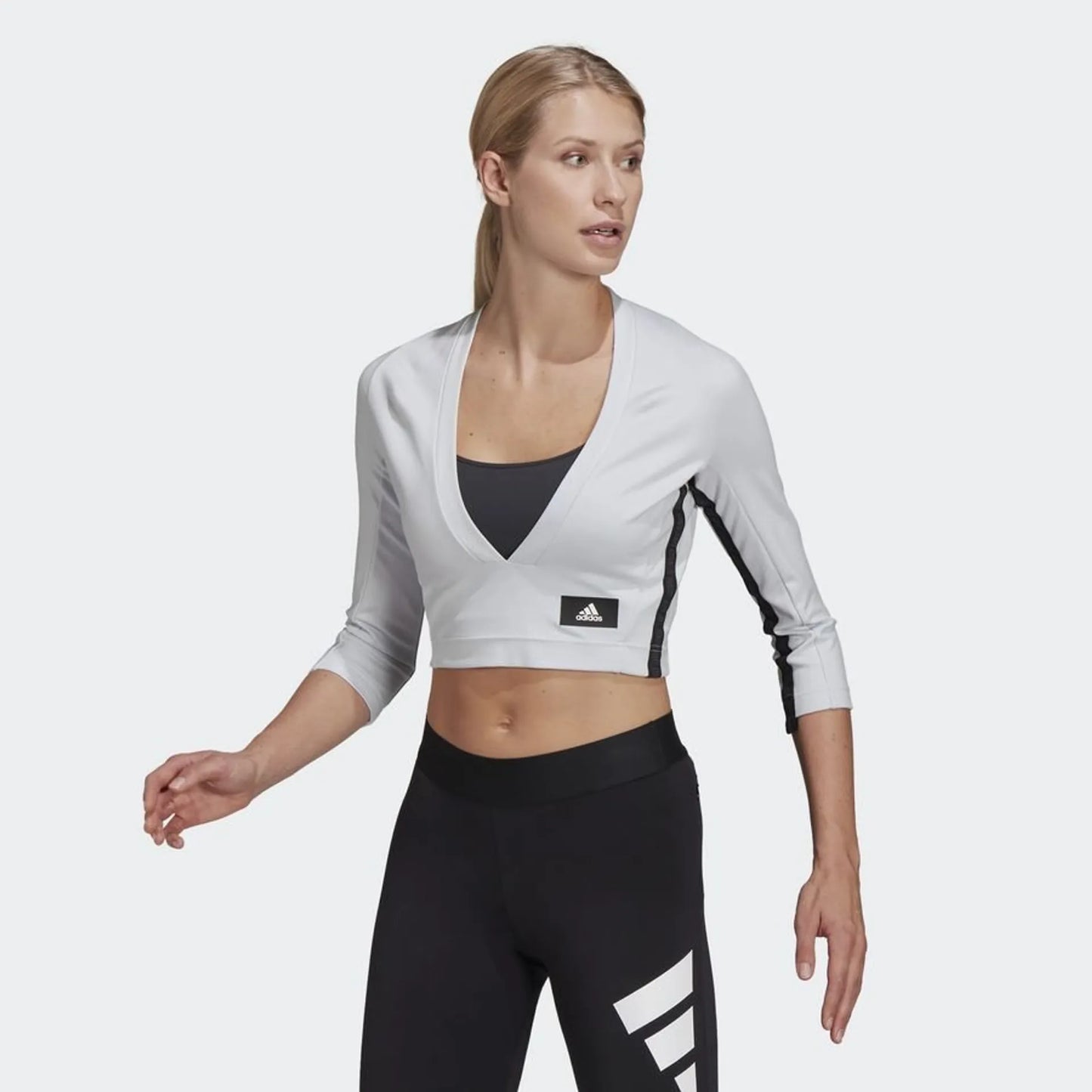 T-shirt Adidas donna tre quarti