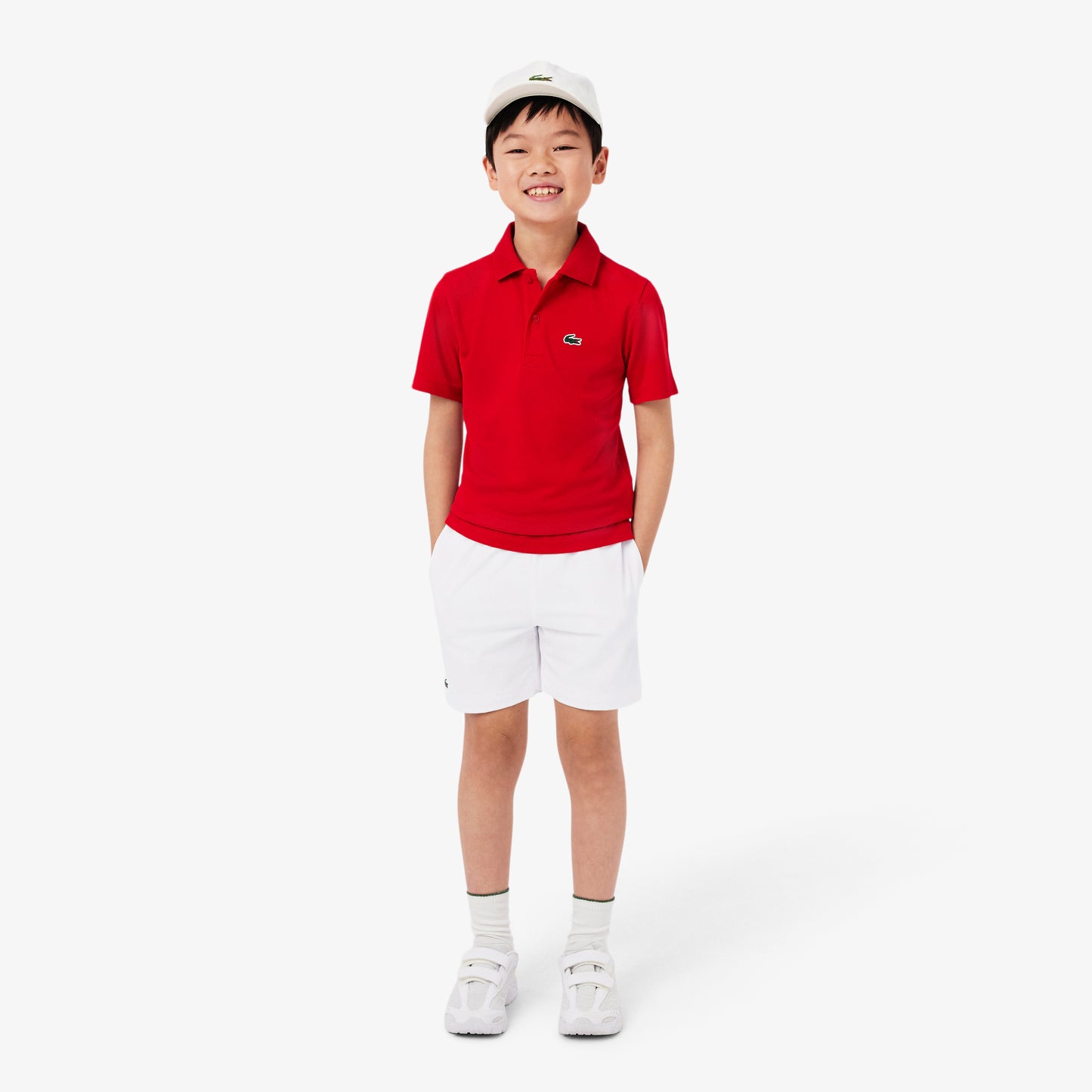 Bermuda in tafta bambino Lacoste