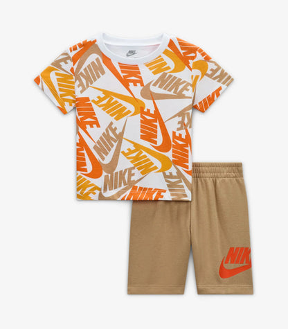 T-shirt+bermuda Nike neonato