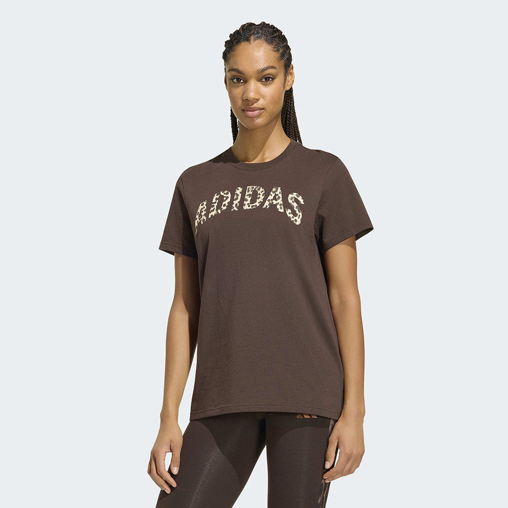 T-shirt Adidas donna ANIMALIER