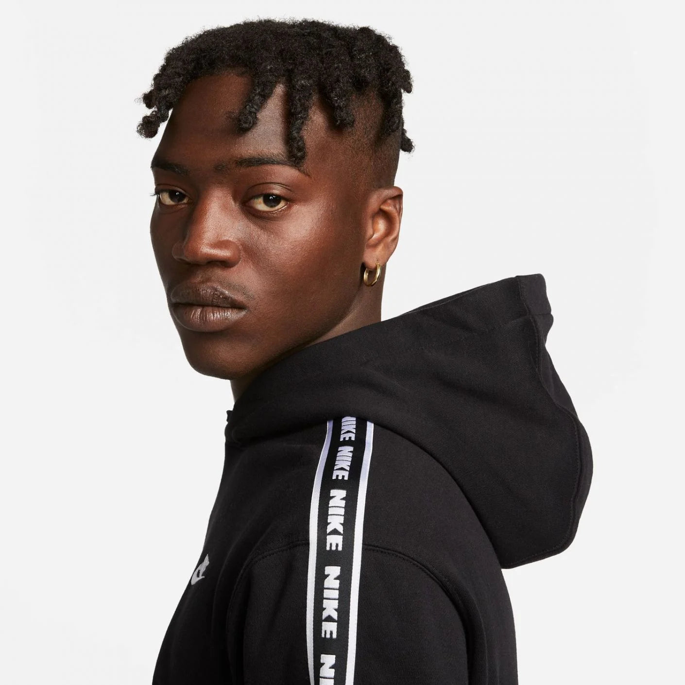 Tuta Nike uomo banda laterale in felpa