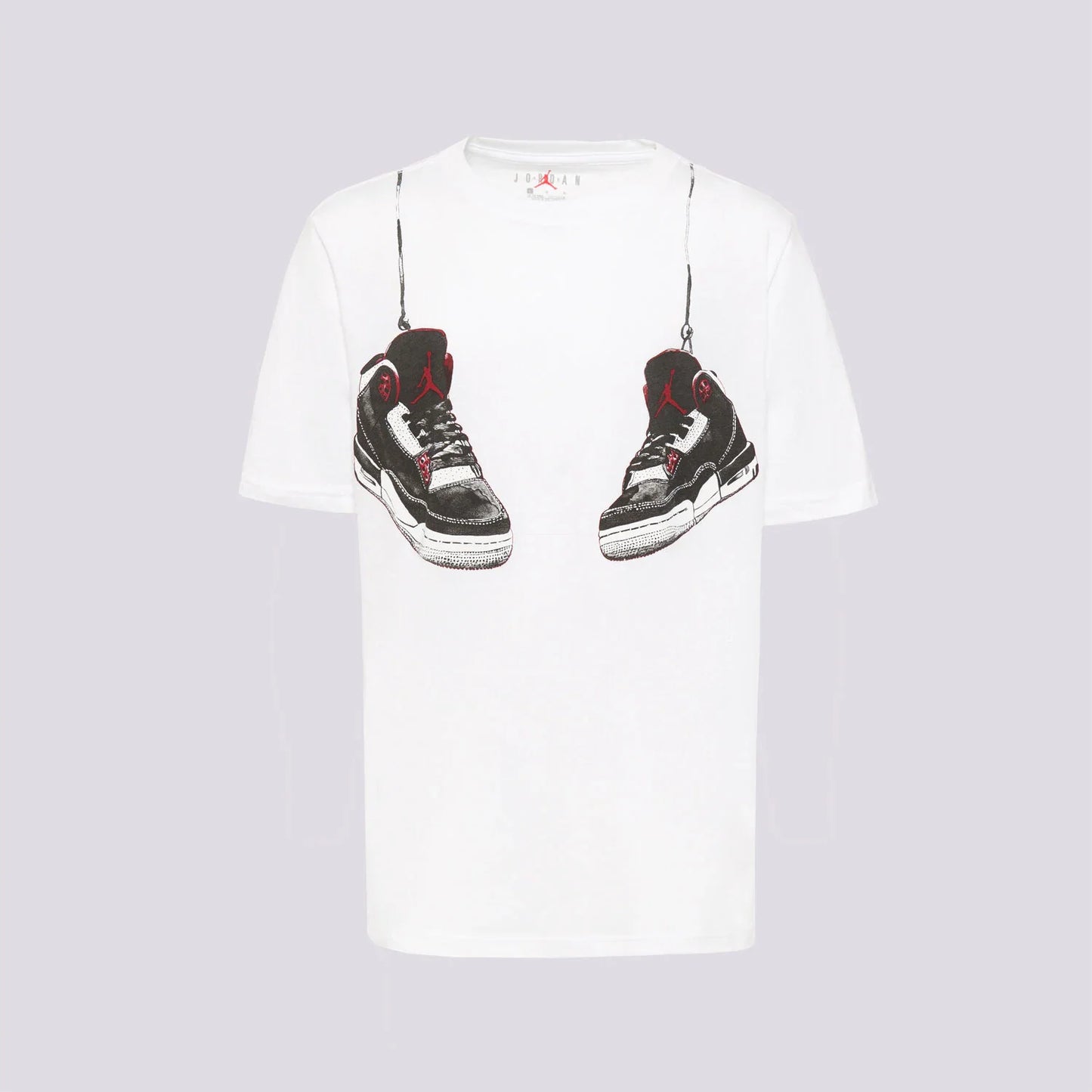 T-SHIRT JORDAN BIG KIDS CON LACCETTO PER SCARPE AJ3