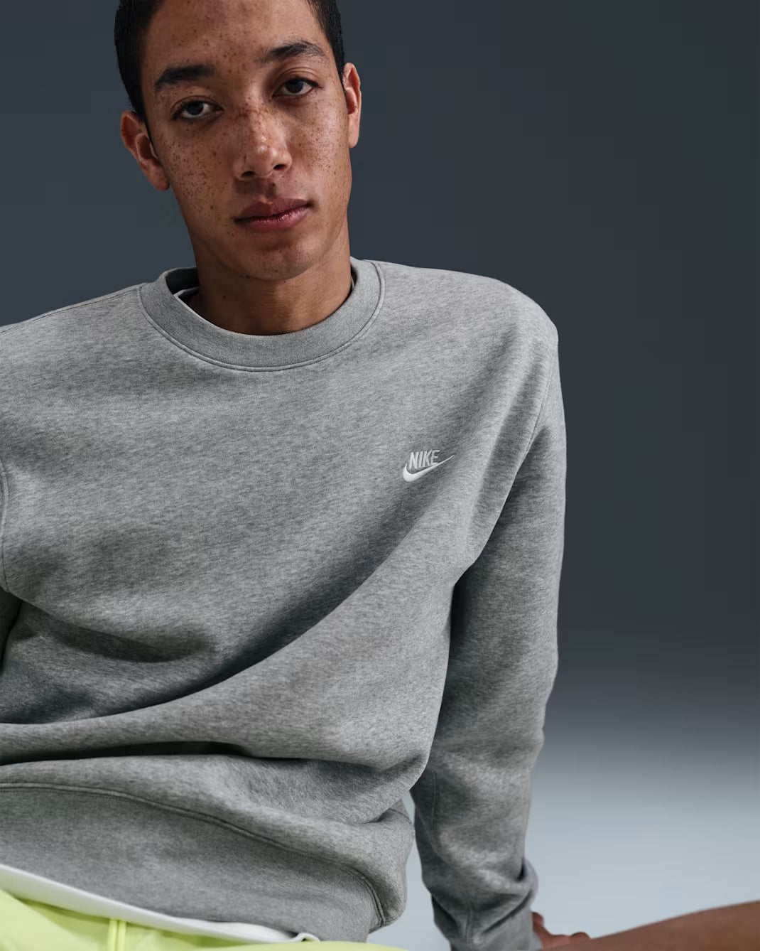 Felpa Basic Girocollo Nike uomo