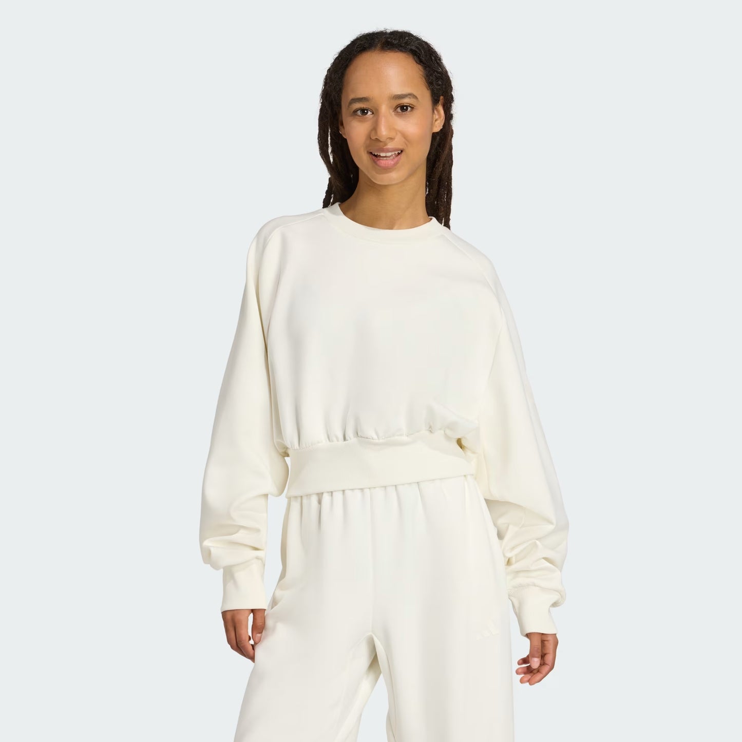 Felpa Adidas donna soft lux loose