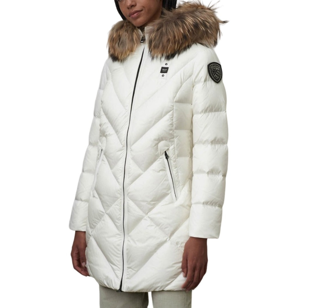 Giubbino imbottito Blauer donna lungo