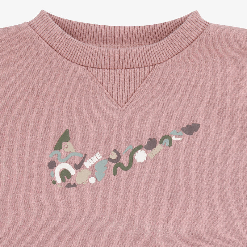 Tuta neonata Nike swoosh fiori