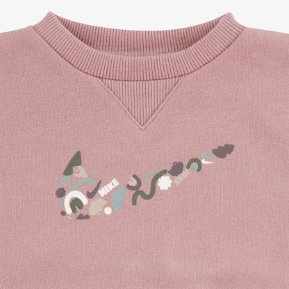 Tuta neonata Nike swoosh fiori
