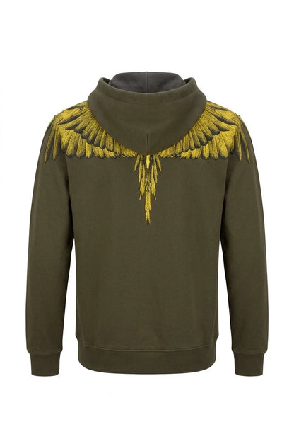 Felpa Marcelo Burlon uomo cappuccio