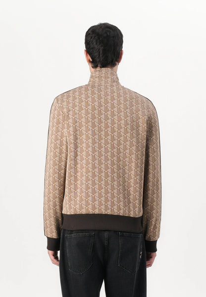 Felpa LACOSTE uomo monogram