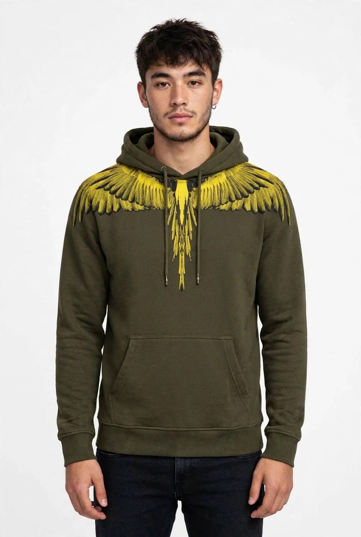 Felpa Marcelo Burlon uomo cappuccio