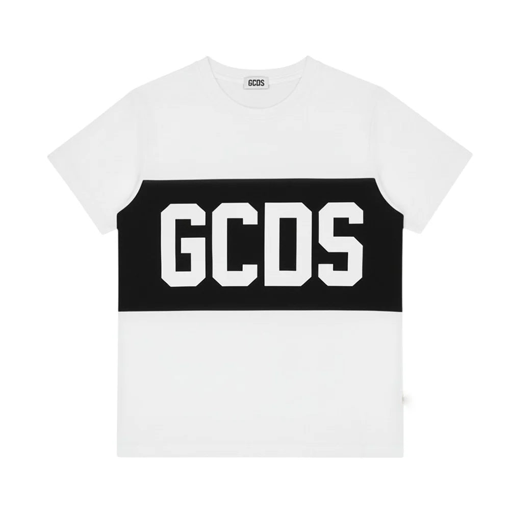 T-shirt GCDS big logo bambino