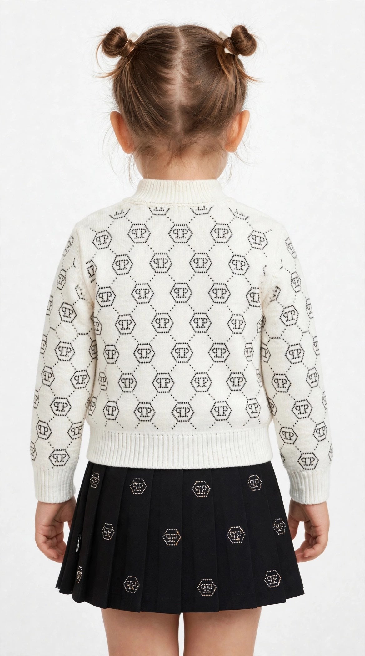 Gonna plissettata philipp plein bambina