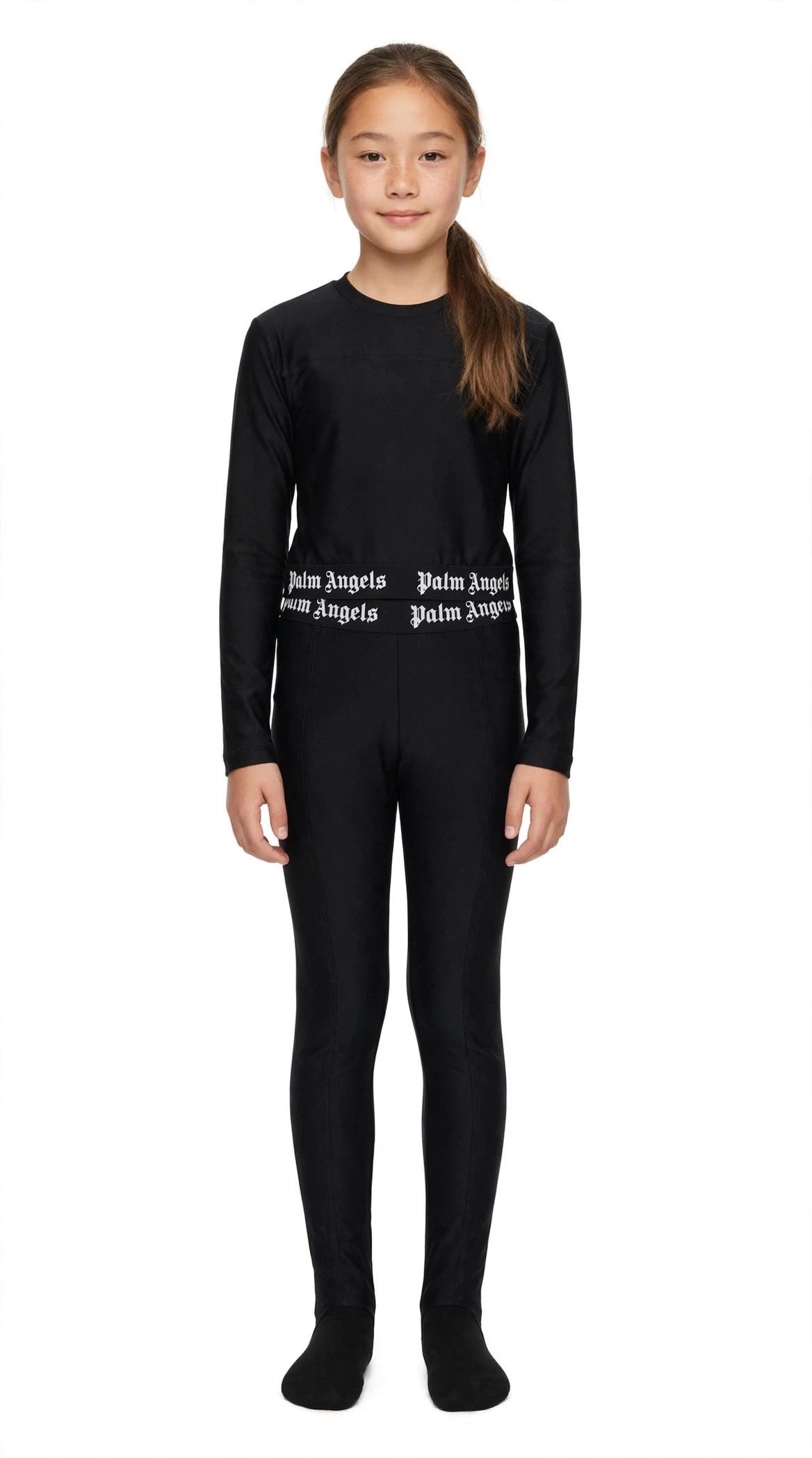 T-shirt Palm Angels bambina crop