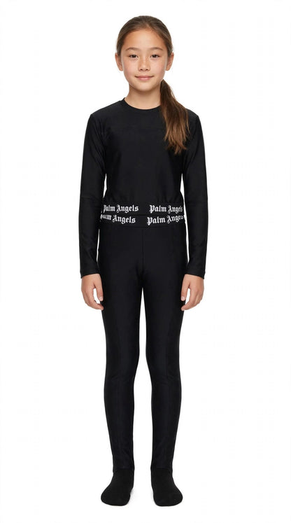 T-shirt Palm Angels bambina crop