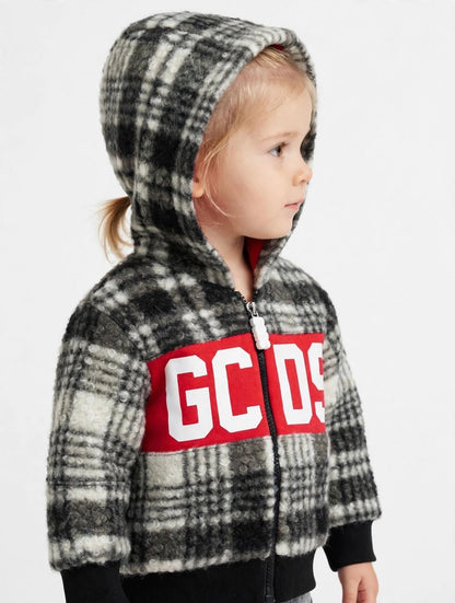 Felpa con cappuccio neonato Gcds