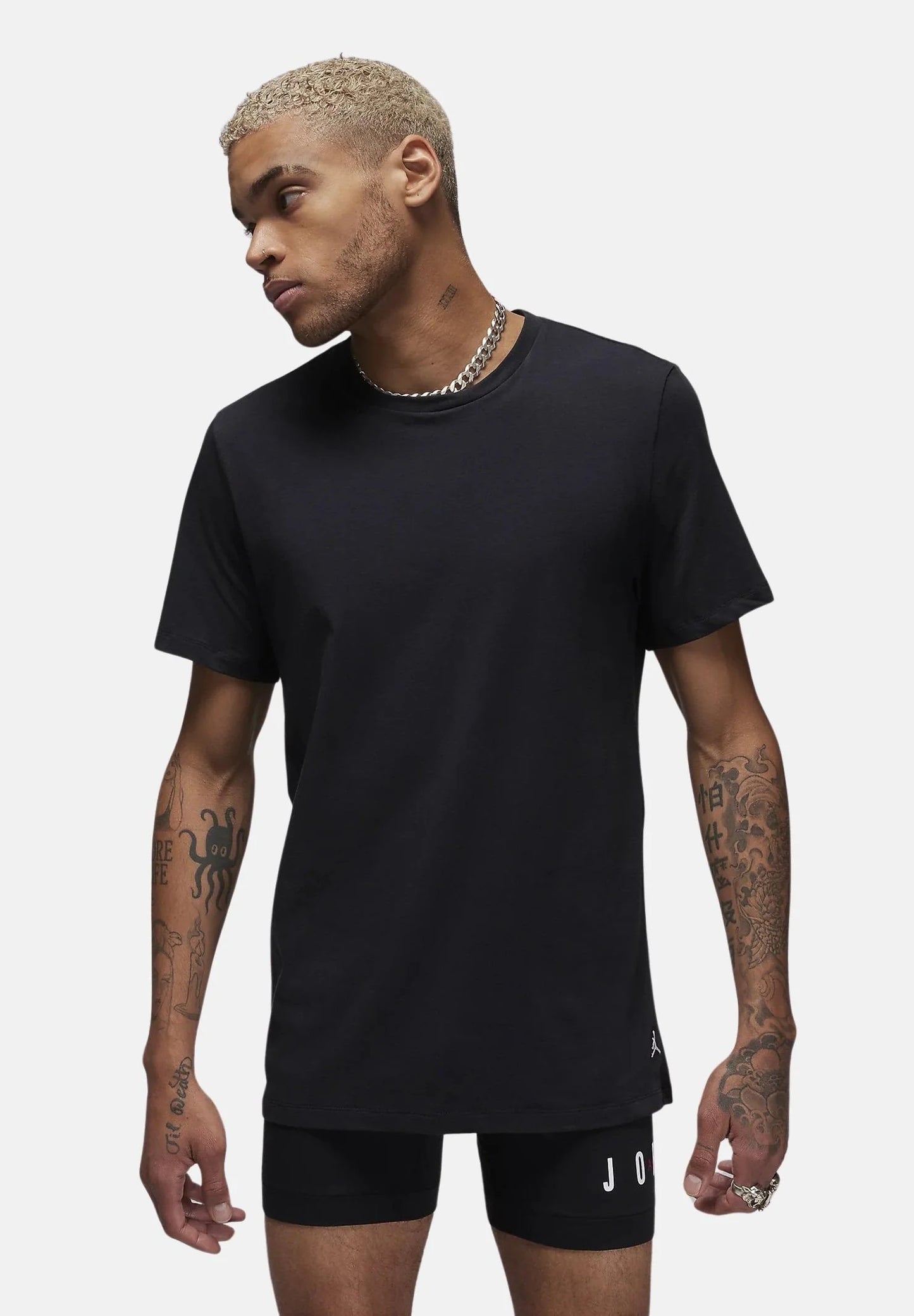 JORDAN 2Pack T-shirt a manica corta Flight base nera da uomo