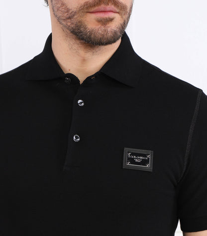 POLO PIQUET PLACCA LOGATA DOLCE&GABBANA UOMO