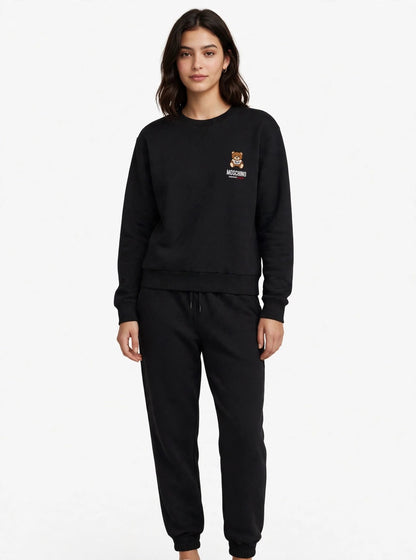 Felpa con logo iconico Moschino donna