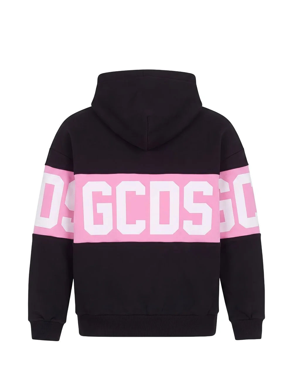 Felpa GCDS bambina big logo cappuccio
