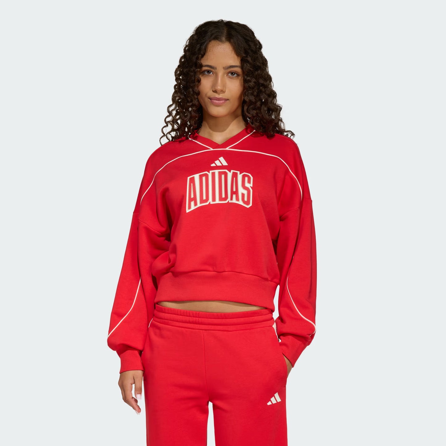 Felpa Adidas bambina crop