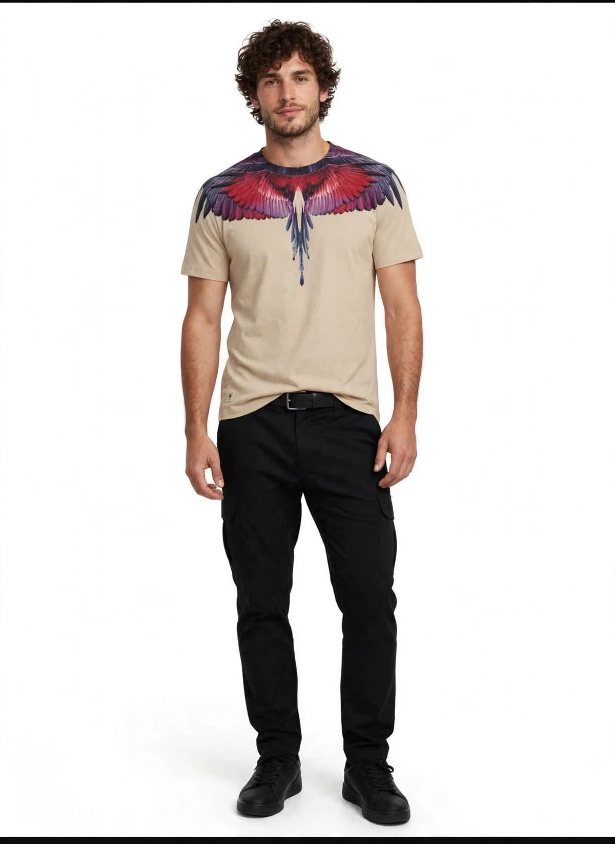 T-shirt uomo Country of Milan per Marcelo Burlon