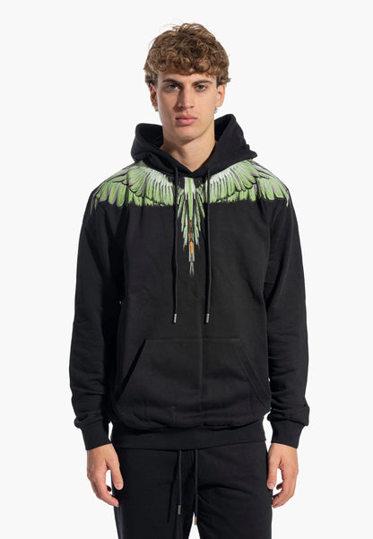 Felpa Marcelo Burlon Cappuccio uomo