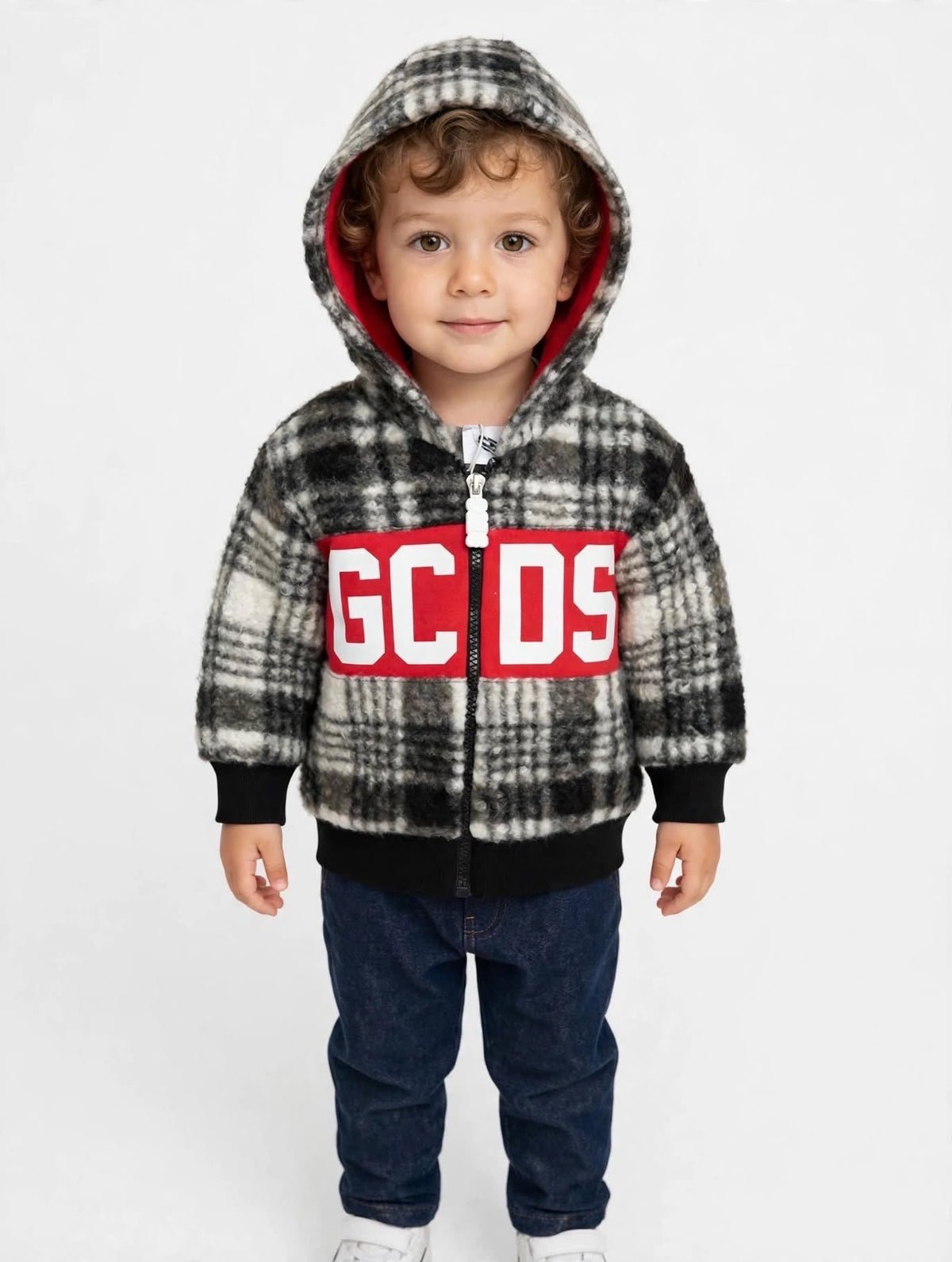 Felpa con cappuccio neonato Gcds