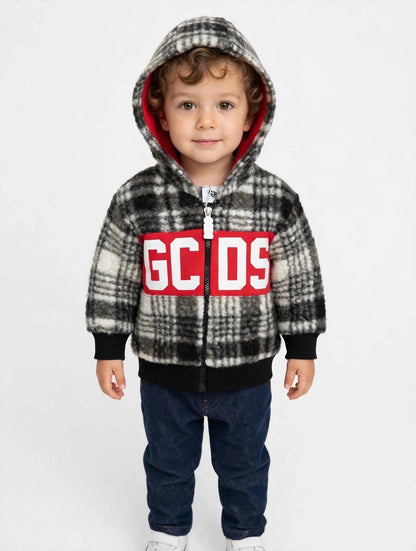 Felpa con cappuccio neonato Gcds