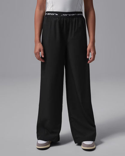 Pantalone jordan in tessuto per bambina
