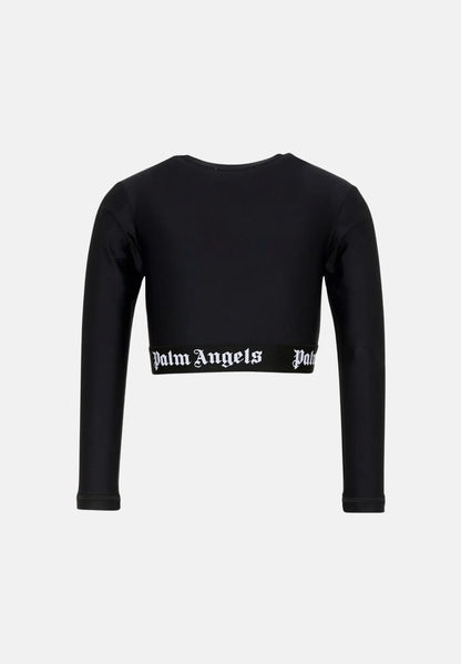 T-shirt Palm Angels bambina crop