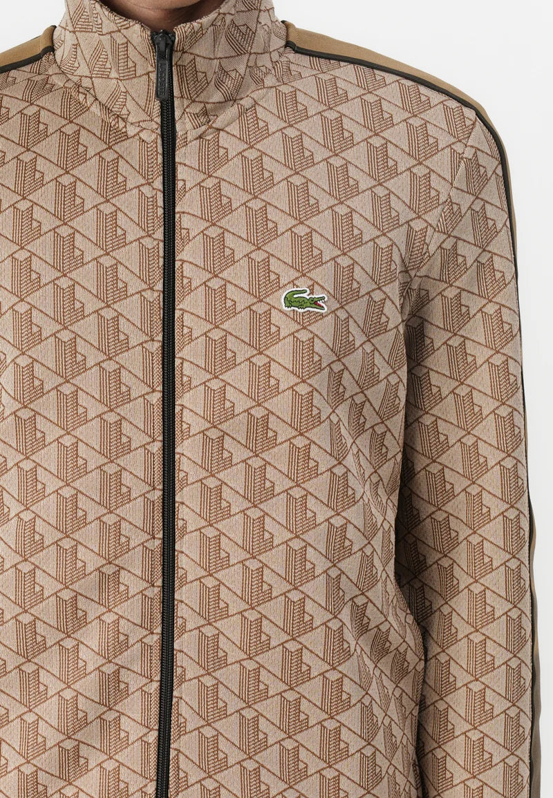 Felpa LACOSTE uomo monogram