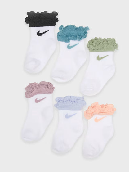 Calzini Nike neonati con rouche