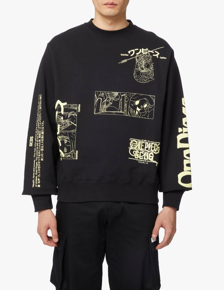 FELPA UOMO GIROCOLLO GCDS