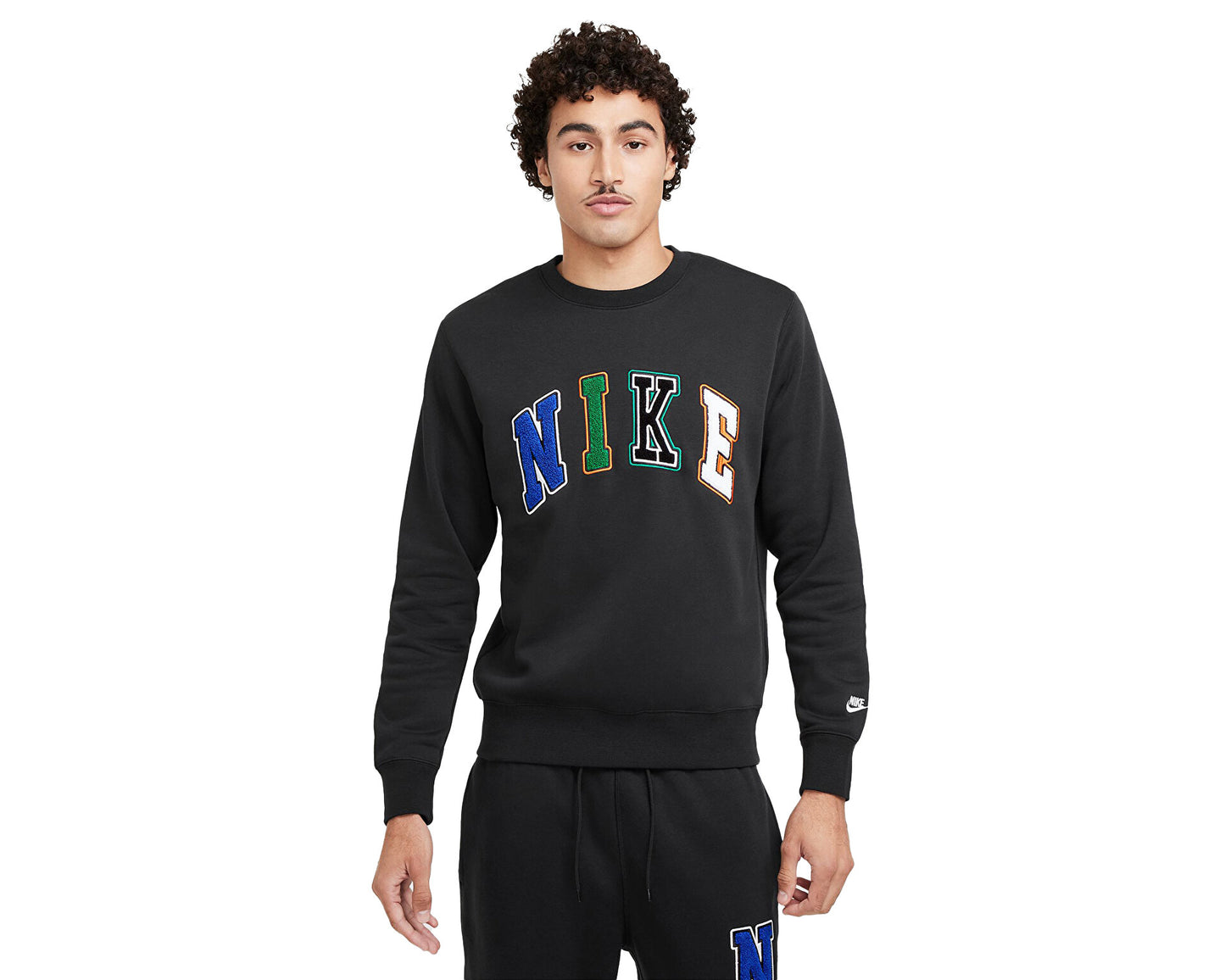 Tuta Nike uomo felpata girocollo
