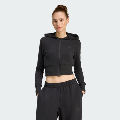 Felpa crop donna Adidas
