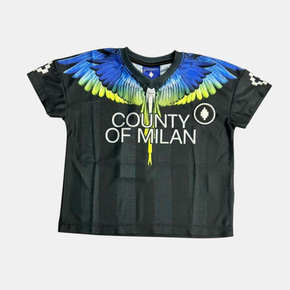 T-shirt Soccer Marcelo Burlon bambino