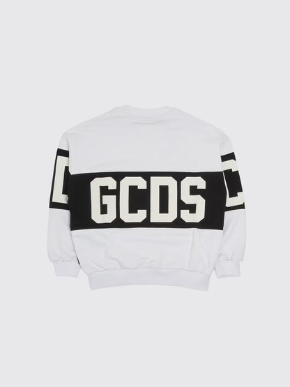 Felpa girocollo big logo GCDS bambino