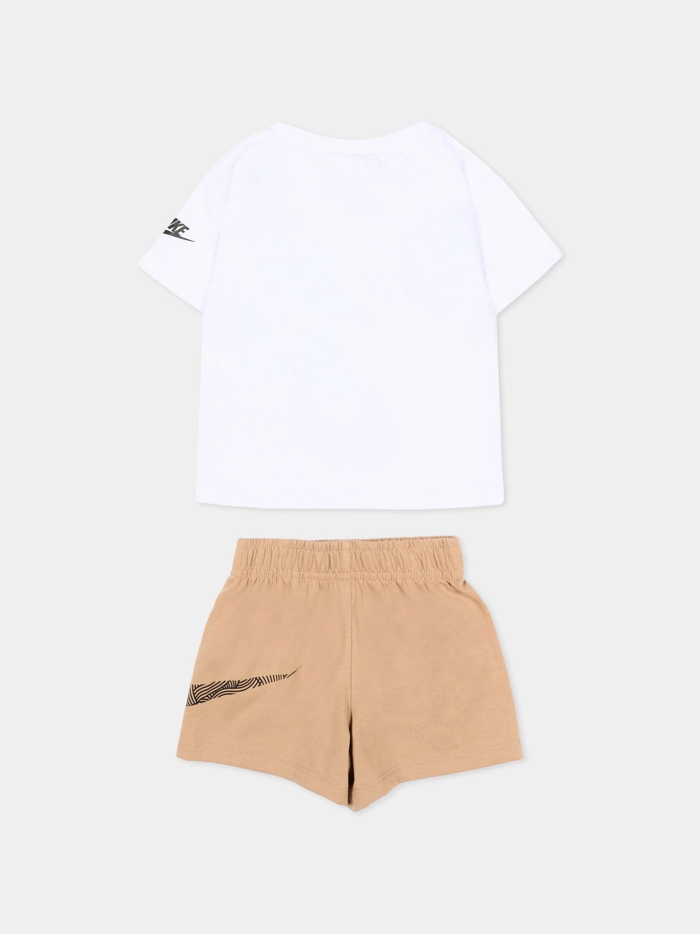 T-shirt+bermuda Nike  per neonati con logo