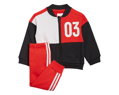 Tuta Adidas bambino con zip topolino