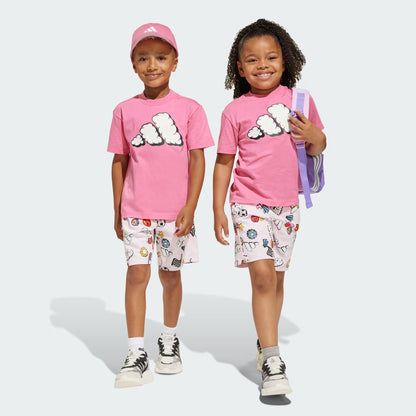 T-shirt+bermuda Bambina Adidas