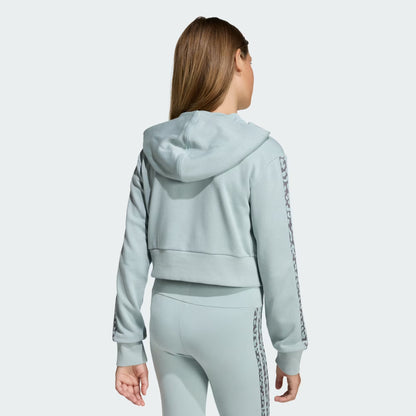 Tuta Adidas bambina banda animalier